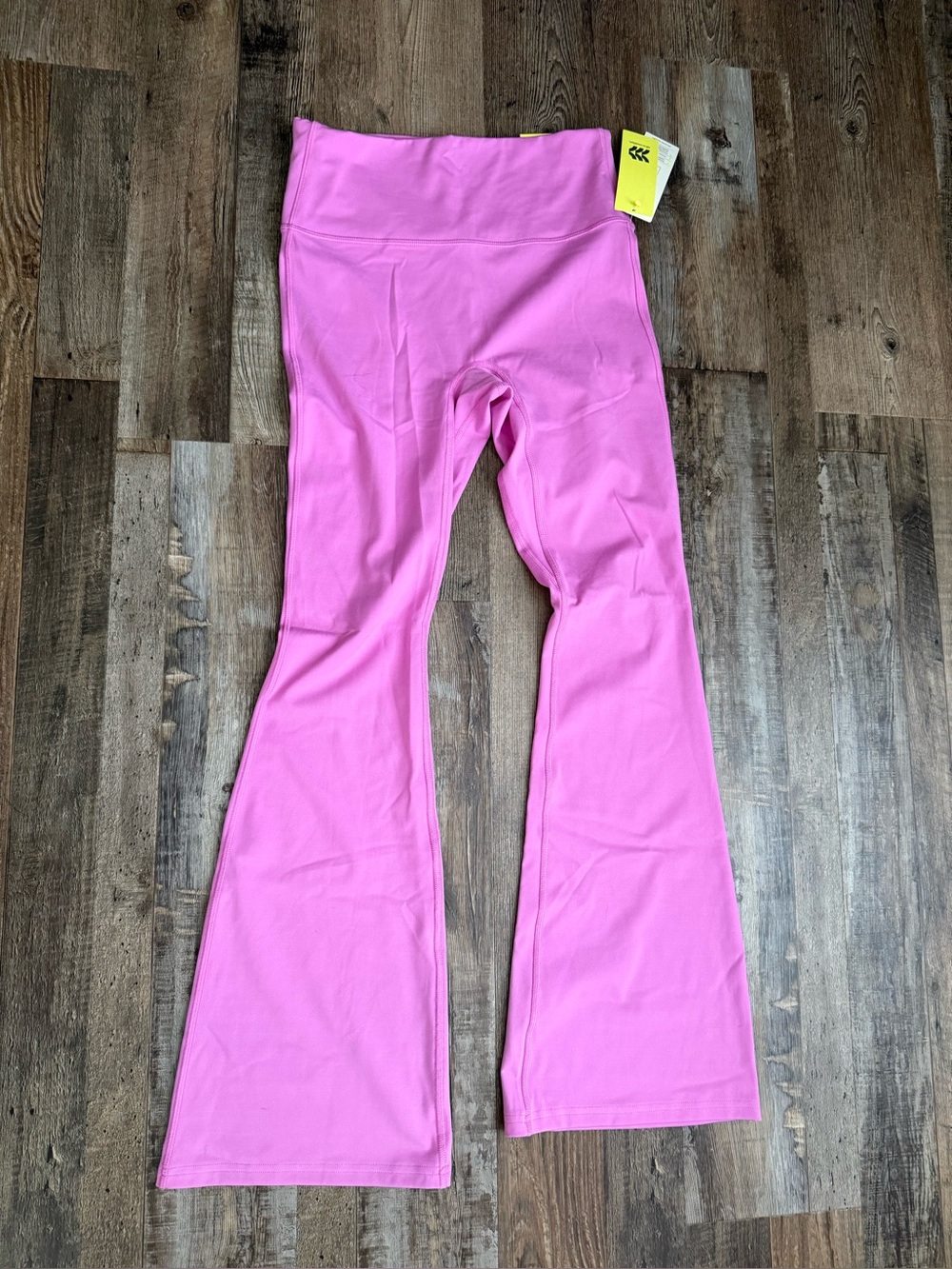 Pink Ultra High Rise Flair Legging